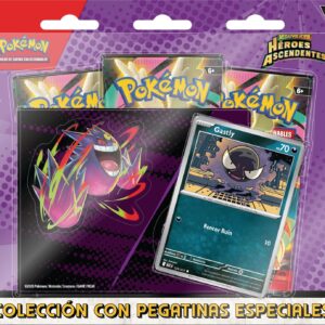 Colección con Pegatinas Especiales de Megaevolución-Héroes Ascendentes: Gastly