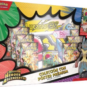 Colección con póster prémium Mega-Lucario