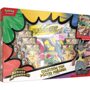 Colección con póster prémium Mega-Lucario