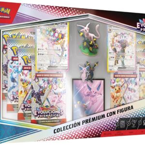 Colección prémium con Figura de Escarlata y Púrpura-Evoluciones Prismáticas